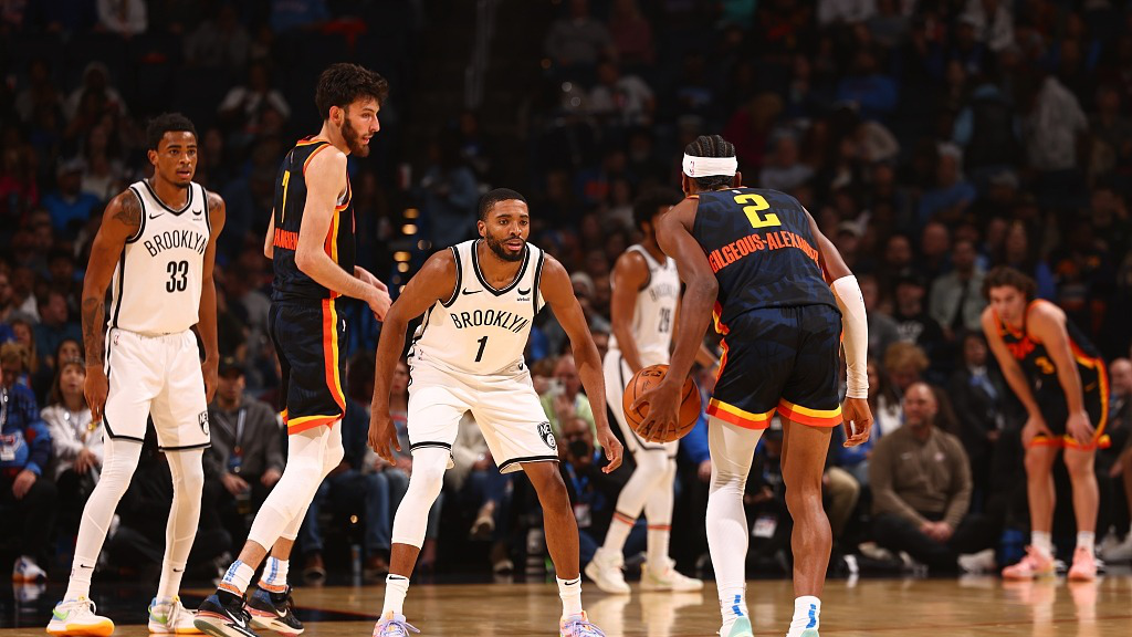 雷霆vs篮网:戈登独揽38分,篮网击败雷霆 雷霆vs篮网:戈登独揽38分,篮网击败雷霆